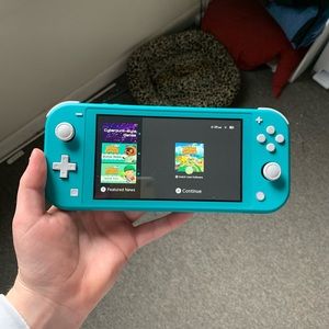 nintendo switch lite w animal crossings